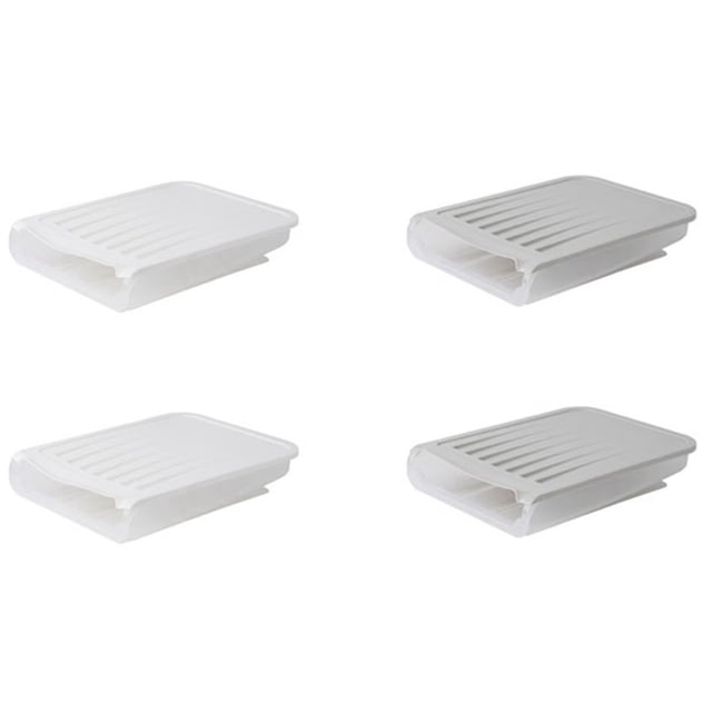 Huevera Transparente, Dispensador de Huevos, Frigorífico, Cesta para Huevos, Contenedor de Almacenamiento, Caja de Almacenamiento para Cocina