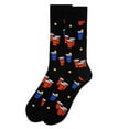 thumbnail image 2 of Urban-Peacock Men's Novelty Fun Dress Socks - Beer Pong - Black, 2 of 5