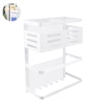 thumbnail image 3 of Toystoory Estante de almacenamiento para refrigerador, ahorro de espacio, almacenamiento colgante, estante lateral de cocina cargable, organizador de Organizadores de utensilios de cocina Toystoory HA013230-00, 3 of 6