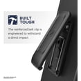 thumbnail image 7 of Encased Galaxy Note 10 Belt Clip Case (Thin Armor) Slim Grip Cover with Holster (Samsung Note 10) Black, 7 of 7