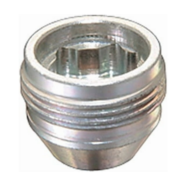McGard Wheel Access Wheel Lock 24010 Under Hub Cap Lock; Lug Nut Lock; 1/2 Inch-20 Thread Size; Conical Seat; Open End Lug Use With Steel/Aluminum Wheels; 0.775 Inch Overall Length