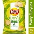 thumbnail image 2 of Lay's Wavy Funyuns Onion Flavored Potato Chips, 7.5 oz, 2 of 5