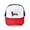 Red/Blue/White, variant on CafePress - Wild Dachshund - Adjustable Unisex Printed Trucker Hat with Mesh Back