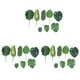 thumbnail image 1 of 204 Piezas 8 Tipos de Decoraciones para Fiestas Tropicales Hojas de Monstera de , Hojas de Palma Artificiales con Tallo de Imitación, 1 of 9