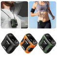 thumbnail image 2 of 6000mAh Turbo Track Fan, Belt Clip On Waist Cooling Fan, 0-100 Speeds Portable Silent Bladeless Fan For Outdoor & Travel & Office, 2 of 5