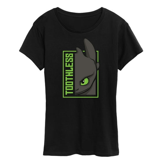 How to Train Your Dragon - Toothless - Women's Short Sleeve Graphic T-Shirt
