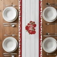 thumbnail image 6 of Valentine's Day Table Runner - 108 Inch Long, Kitchen Dining Table Runner Dresser Scarves, Vintage Red Truck Love Heart Roses Romantic Farmhouse Decor for Coffee Tables Wedding Party Banquet, 6 of 8