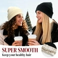 thumbnail image 3 of 3 Packs Womens Satin Lined Beanie Hat Winter Hats Beanies for Women Soft Slouchy Beanie Skull Cap, 3 of 8