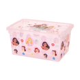 thumbnail image 1 of Caja Disney Princesas de Plástico con Tapa para Almacenamiento de 4 Litros, 1 of 4