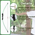 thumbnail image 3 of Runzkzy Bow and Arrow for Teens Beginner Archery Shooting Practice Compound Bow Training Set, 3 of 13