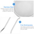 thumbnail image 4 of 1pc Kitchen Oil Strainer Spoon Metal Oil Filter Spoon Stainless Steel Kitchen Tool, 4 of 4