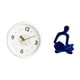 thumbnail image 5 of Reloj De Pared Moderno Con Figura Humana Abstracta, Pensador, Decorativo, Redondo, Silencioso, Con Números Grandes, Colección Versátil Para El Hogar, La Oficina, El Estudio O La Boda., 5 of 8