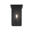 thumbnail image 2 of Kichler 39541 Arkville 14" 1-Light Outdoor Wall Light, Black with Clear Seeded Glass, 2 of 2