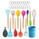thumbnail image 1 of De Herramientas De Cocina De Silicona Conveniente Kit De Cocina De Utensilios Para Carne De Sartén De Sopa 2 3 Piezas Sweethay HA015622-00, 1 of 7