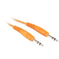 thumbnail image 2 of 18 Rockville RCTR110O Orange 10' 1/4'' TRS to 1/4'' TRS  Cable 100% Copper, 2 of 2