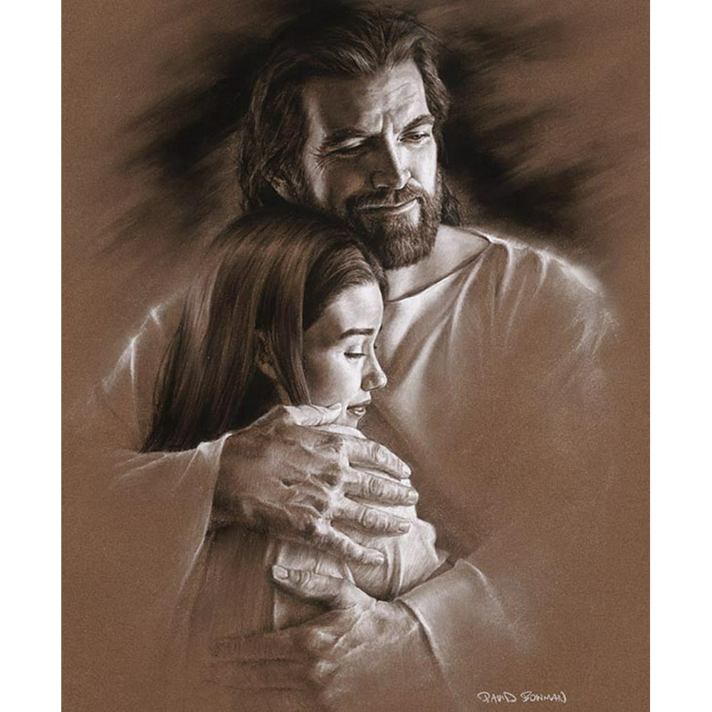 Иисус обнимает ребенка