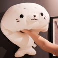 thumbnail image 2 of Super Soft Seal Plush, Cute Seal Stuffed Animal, Chubby Snuggle Seal Sea Animal Plush Pillow, Cuddly Gift For Kids Children Baby Girls Boys Toddlers, 2 of 4