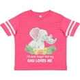 thumbnail image 3 of Inktastic I'll Never Forget That My Gigi Loves Me with Cute Elephants Boys or Girls Toddler T-Shirt, 3 of 5