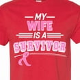 thumbnail image 4 of Inktastic My Wife is a Survivor Breast Cancer Awareness T-Shirt, 4 of 5