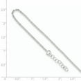 thumbnail image 2 of 925 Sterling Silver Rolo Chain 1 Inch Anklet, 2 of 6