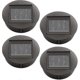 thumbnail image 1 of 4 piezas de repuesto de luces solares con bombillas LED, repuesto de luces solares superiores, cubierta de linterna con panel solar LED, 1 of 4