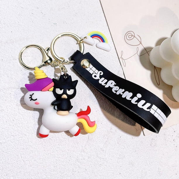 Sanrio-Llavero de Hello Kitty de dibujos animados, colgante de mochila de moda, muñeca de juguete, accesorios de Anime, regalos Fivean unisex