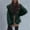 Green, variant on AOOCHASLIY Women's Winter Coat Clearance Women Faux Coat Warm Furry Long Sleeve Outerwear Overcoat