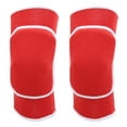 thumbnail image 2 of Knee Guards For Dance, Knee Brace Protector Thickened Sponge Non-  For Dancing For Basketball For Running Red, 2 of 8