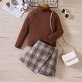 thumbnail image 5 of MZXELPRJD Toddler Western Outfit Girl Holiday Outfit Toddler Boy Girl Set Baby Rompers Christmas Gifts Under 20 Dollars Mother Christmas 3 Year Old, Brown 2-3 Years, 5 of 7