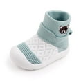 thumbnail image 3 of Xudanell Toddler Boy Shoes Cartoon Minimalist Sock Cover Shoes Baby Boy Walking Shoes, 3 of 3