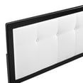 thumbnail image 4 of Modway Draper Tufted King Fabric and Wood Headboard in Black/White, 4 of 9