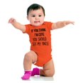 thumbnail image 4 of Think Im Cute See My Uncle Romper Boys or Girls Infant Baby Brisco Brands 18M, 4 of 7