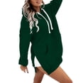 thumbnail image 2 of Gkeoshab Hoodies Hoodies for Women Oversized Sweatshirts Fall Fashion Outfits 2025 Casual Sweaters Tops Fleece Workout Winter Clothes Blackish Green XXXXL, 2 of 7