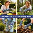 thumbnail image 6 of Gardening Gloves, Durable and Comfortable Women's Long Garden Gloves for Gardening Work and Yard Work, Leather Gardening Gloves for Women (Medium), 6 of 6