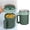 Green, variant on Soup Container, Plastic Mug With Lid And Handle, Lunch Cup for Breakfast Oats, Porridge And Travel Meals, bldnkj, 1 Pack