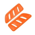 thumbnail image 1 of Ofertas Únicas 1 Par de Recortes de Cubierta de Ventilación del Capó Delantero para Jeep Wrangler JL JLU Gladiator 2018-2024 Cubiertas de Ventilación del Capó del Motor ABS Naranja, 1 of 1