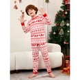 thumbnail image 4 of Pijamas familiares a juego para Navidad 2025, pijamas de Año Nuevo, ropa para adultos y niños, conjuntos para padre, madre, niños, bebés y perros, 4 of 5