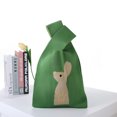 thumbnail image 1 of Bolso de mano con bonito animal, bolso de mujer portátil, bolso de mano de mujer de punto para exteriores que combina con todo, 1 of 6