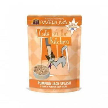 Weruva Cats in the Kitchen, Pumpkin Jack Splash with Tuna in Pumpkin Soup Cat Food