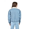 thumbnail image 3 of Chamarra denim con borrega Roman Fashion /Juvenil, 75313 (Azul claro) azul EG, 3 of 5