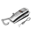 thumbnail image 1 of Teléfono con cable Eotvia con identificador de llamadas, plateado, 1 of 8