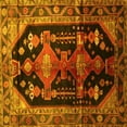 thumbnail image 1 of Ahgly Company Indoor Square Persian Yellow Traditional Area Rugs, 5' Square, 1 of 4