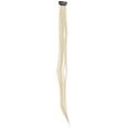 thumbnail image 1 of Extensiones de cabello con clip de colores resaltan las extensiones de cabello sintético de una pieza para fiestas (beige), 1 of 14