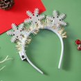 thumbnail image 1 of S1771 Diadema navideña transfronteriza Diadema ligera Diadema de árbol de Navidad astas sombreros intermitentes, 1 of 4