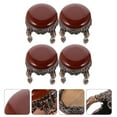 thumbnail image 4 of Miangastore Compact Mini Stool Synthetic Material 4Pcs 1.1x1x1in, 4 of 8
