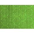 thumbnail image 1 of Ahgly Company Indoor Rectangle Abstract Green Modern Area Rugs, 2' x 5', 1 of 4