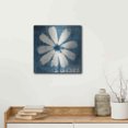 thumbnail image 5 of Luxe Metal Art 'Daisy for Belinda Blue' by Studio Mousseau, Metal Wall Art, 12"x12", 5 of 7