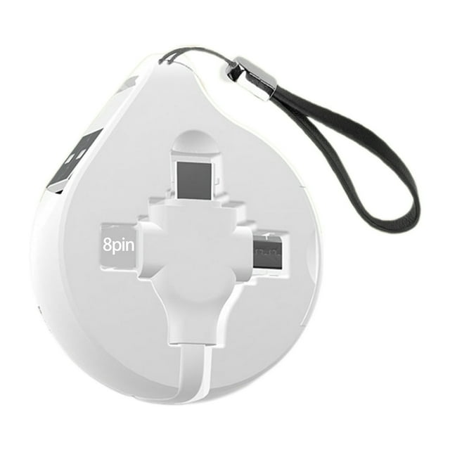 Câble de Charge Rétractable 5 Engrenages Type C / Micro USB Résistance à la Flexion 3A 1M Cordon de Chargeur de Longe pour la Maison