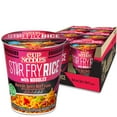 thumbnail image 2 of (6 pack) Nissin Foods Cup Noodles Stir Fry Rice with Noodles, Korean Spicy Beef Flavor, 2.36 oz Cup, Shelf-Stable, 2 of 7