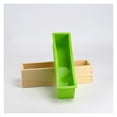 thumbnail image 3 of Silicone Mold Kit DIY Soap Making Tools With Adjustable Wood Box,Stainless Steel Wavy & Straight Scraper For Soap Making Supplies, 3 of 7
